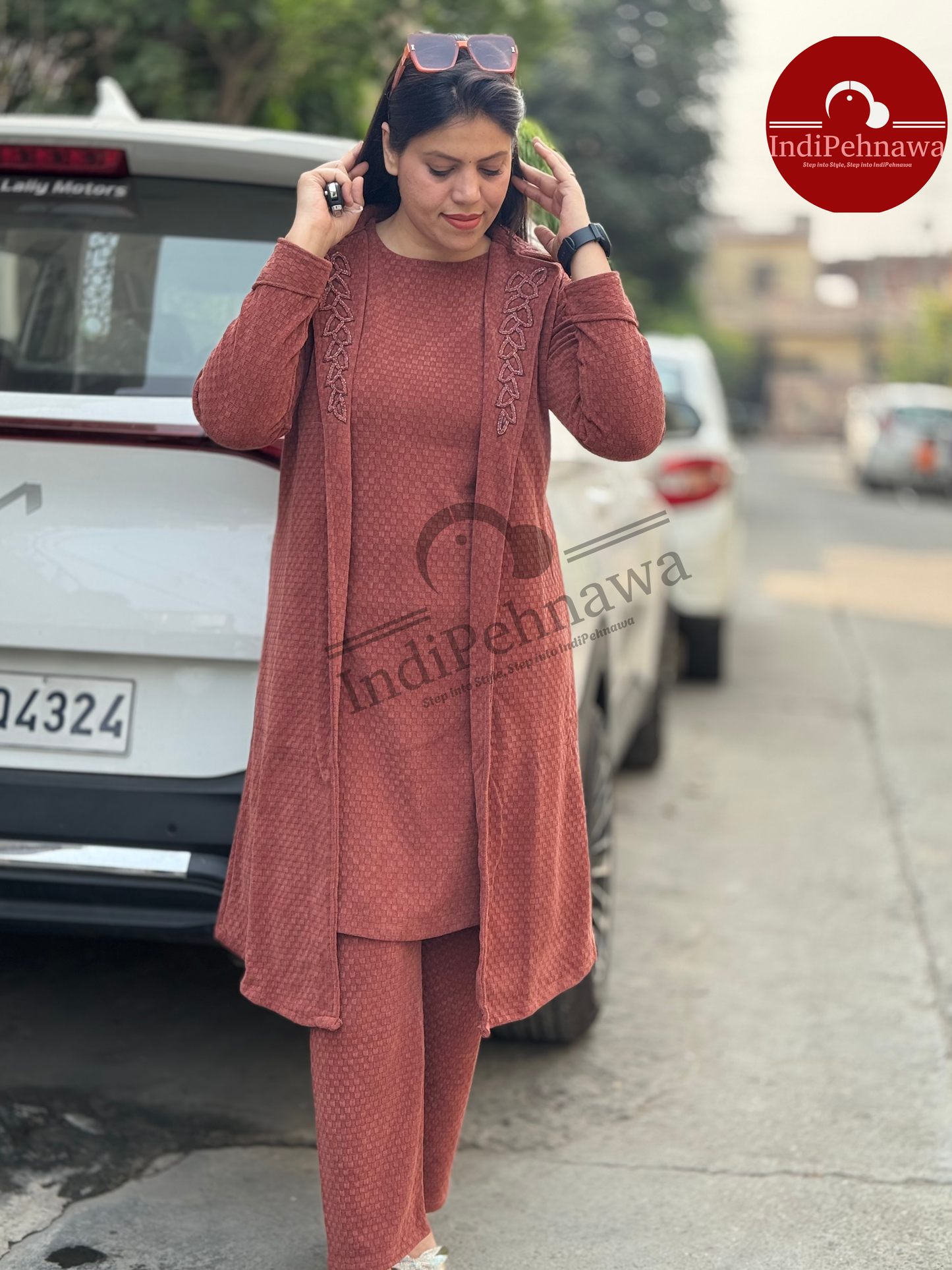 CHANNEL WOOL 3 PC SHRUG ARTICLE