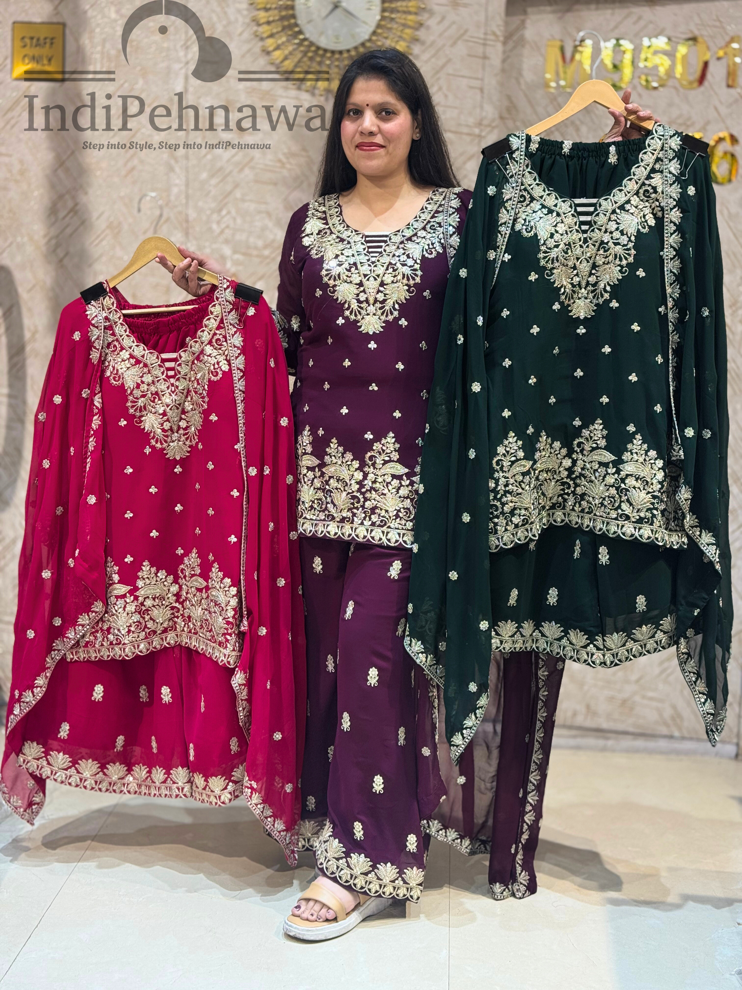 Refined Georgette Fabric Jafa Set – Luxury and Style Combined