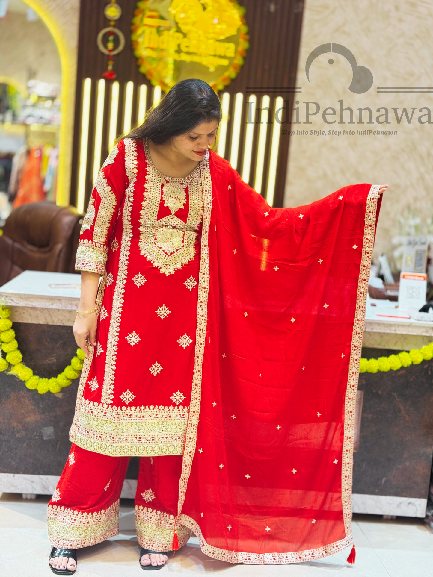 Chinon Pakistani Suits for Special Occasions - Celebrate in Style