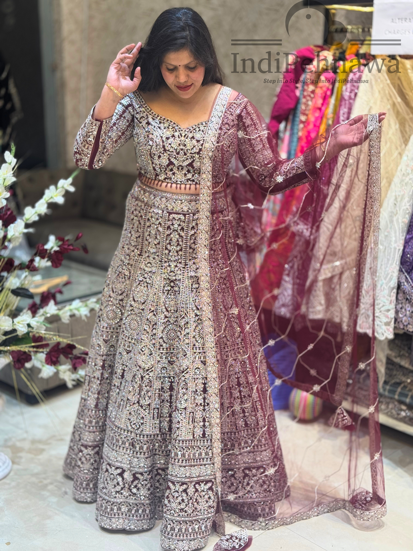 Exquisite Heavy Embroidery Bridal Lehenga – Luxury and Tradition Combined