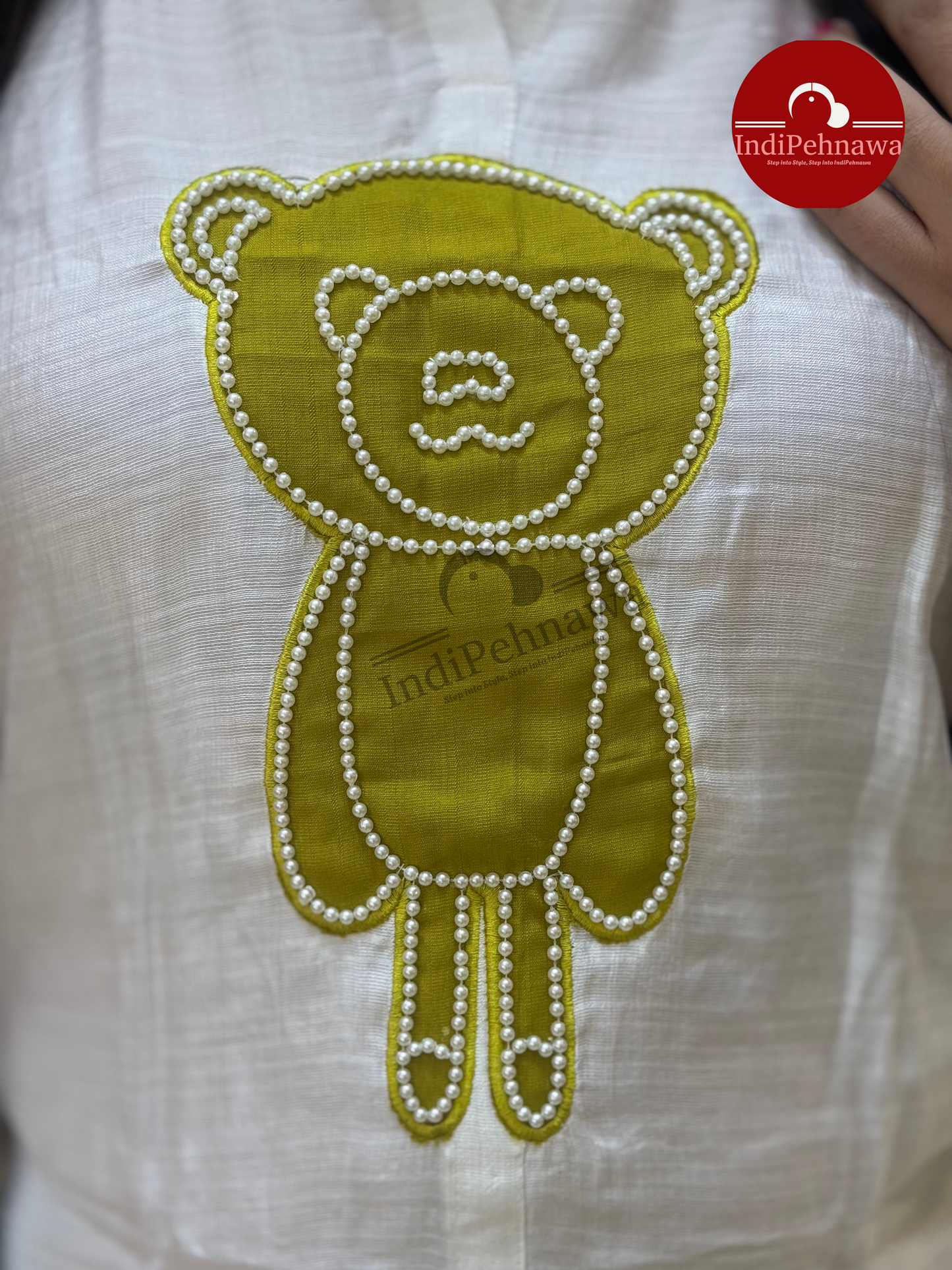 Pearl Teddy Cordset