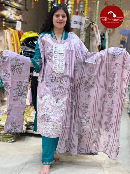 Elegant Ethnic Suit Set – Grace in Every Stitch