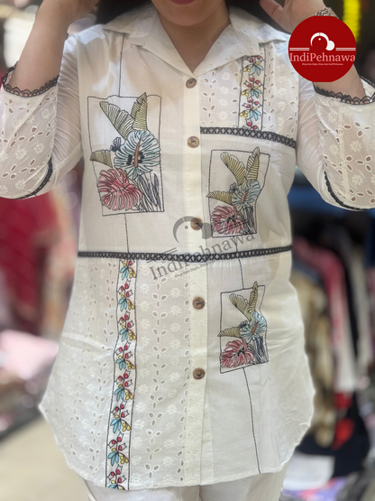 Glow Mode: Stylish Cord Set for Everyday Glam P5UL0011(BF)