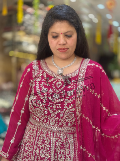 Shimmer & Shine – Mirror Work Peplum Plazo Suits for Every Occasion