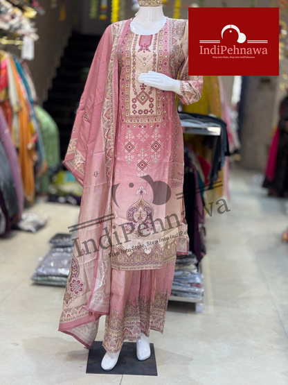 Everyday Glam Digital Printed Suit-Lightweight & Stylish Ethnic Wear