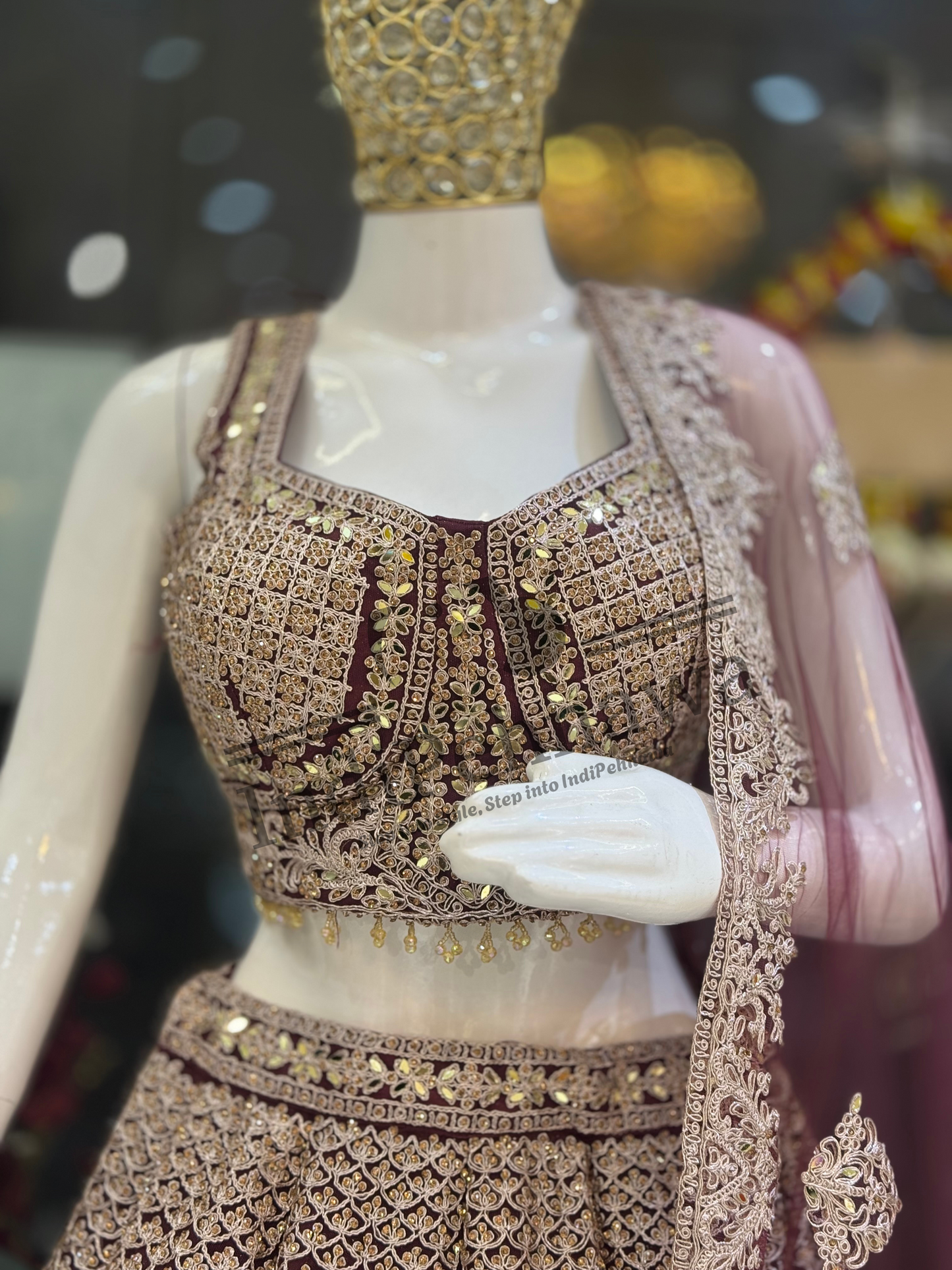 Heavy Mirror Work Lehengas – Regal & Trendy Designs