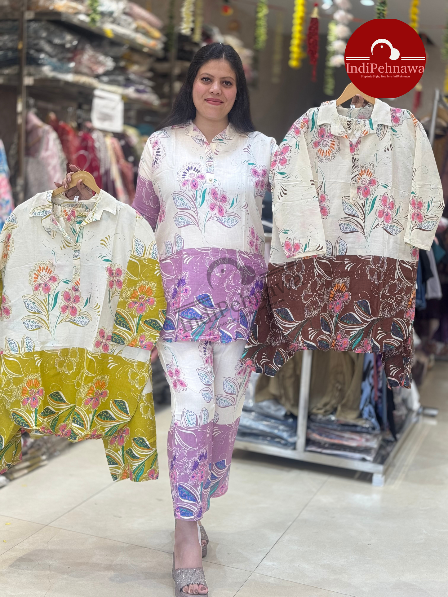 Designer Co-ord Set for Women – Festive & Chic