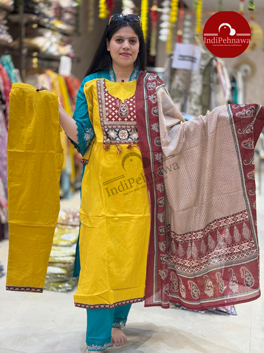 Printed Suit for Casual / Office & Festive Wear