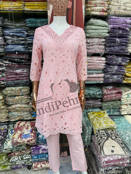 SHIFLY CORDSET IN PURE COTTON- BY INDIPEHNAWA