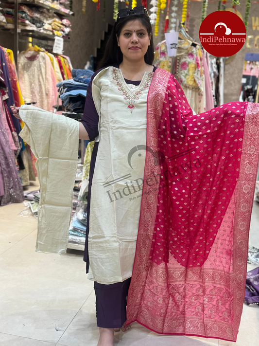 Stone Spark – Glamorous Stone Work Suit