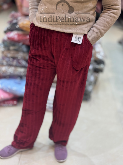 Velvet Heavy Premium Bottoms: Luxury & Comfort Combined