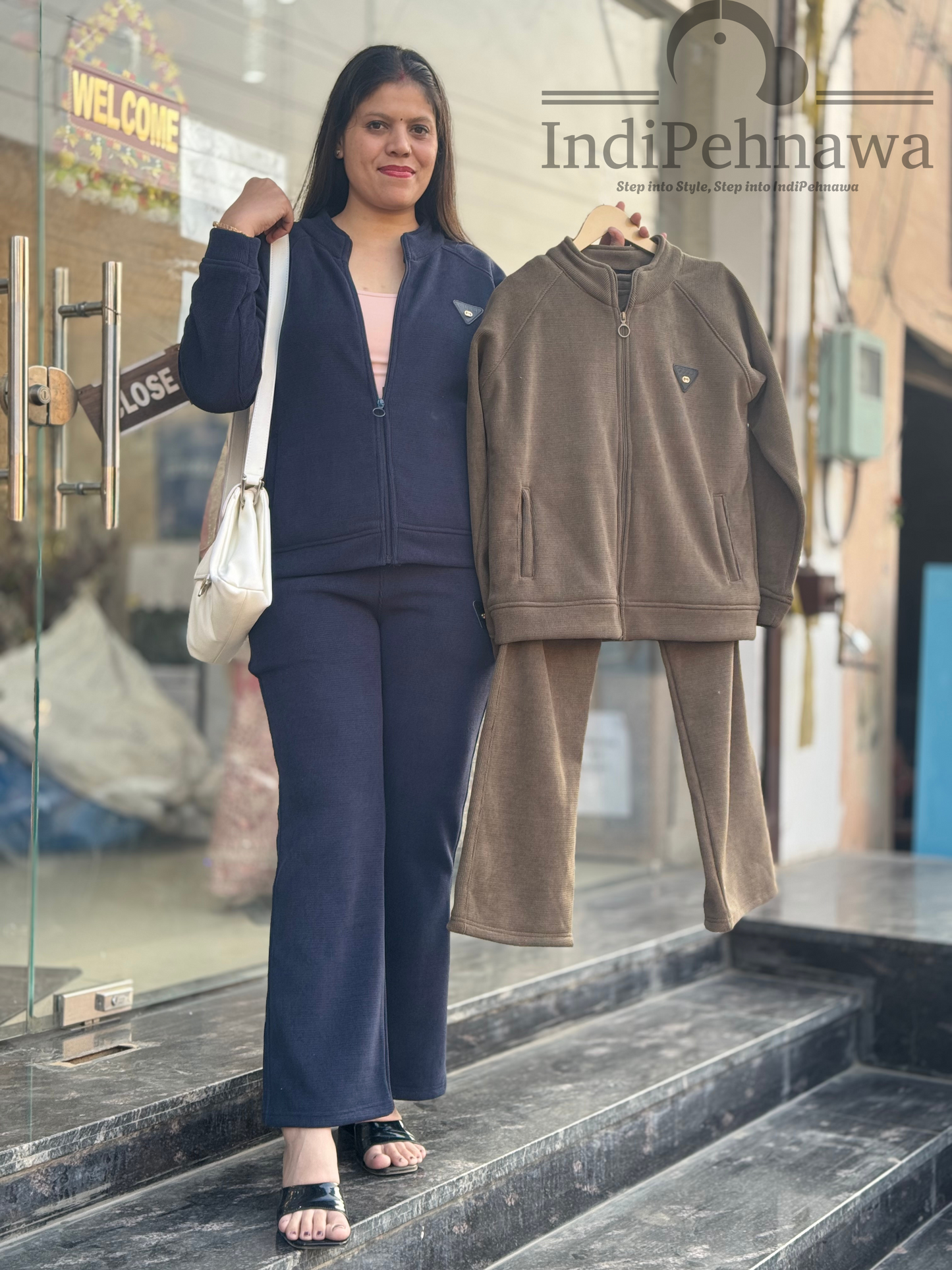 Luxury Cotrise Branded Track Suit for Effortless Sporty Chic