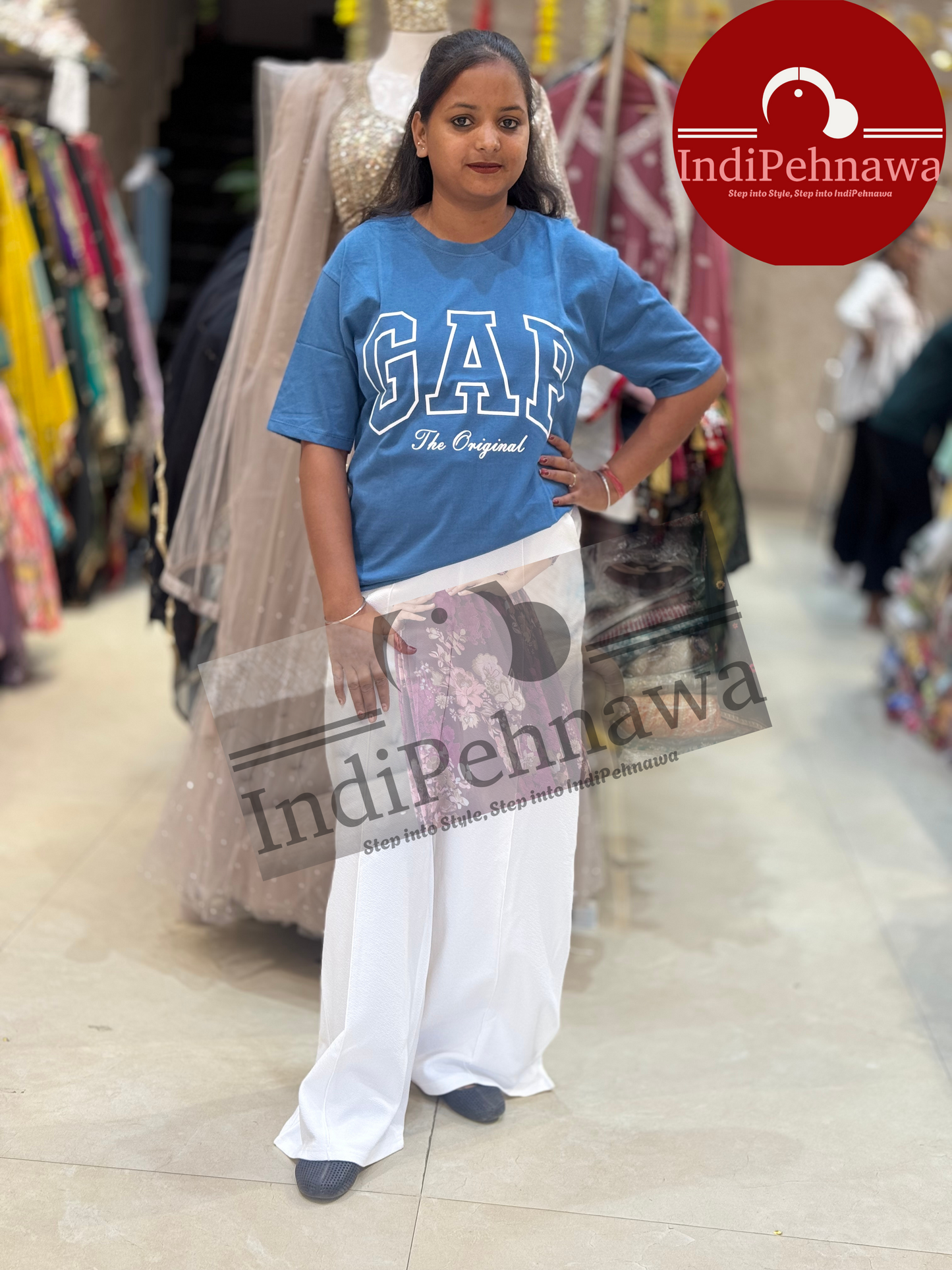 T-SHIRT AND BELLBOTTOM COMBO SUMMER FRIENDLY