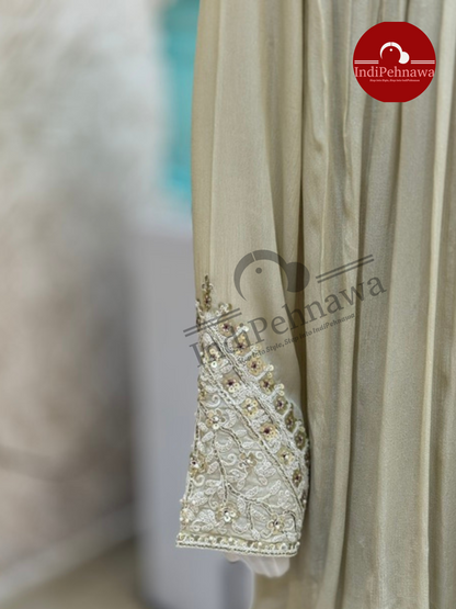 Golden Glow Embroidered Party Co-ord Set