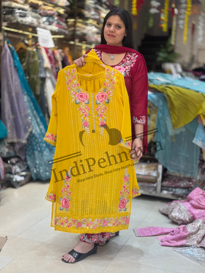 Bridal & Festive Suits with Intricate Stone Work