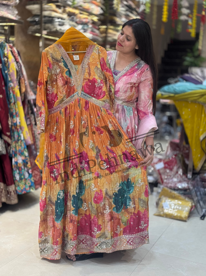 Designer Chinon Gowns – Elegance with Comfort