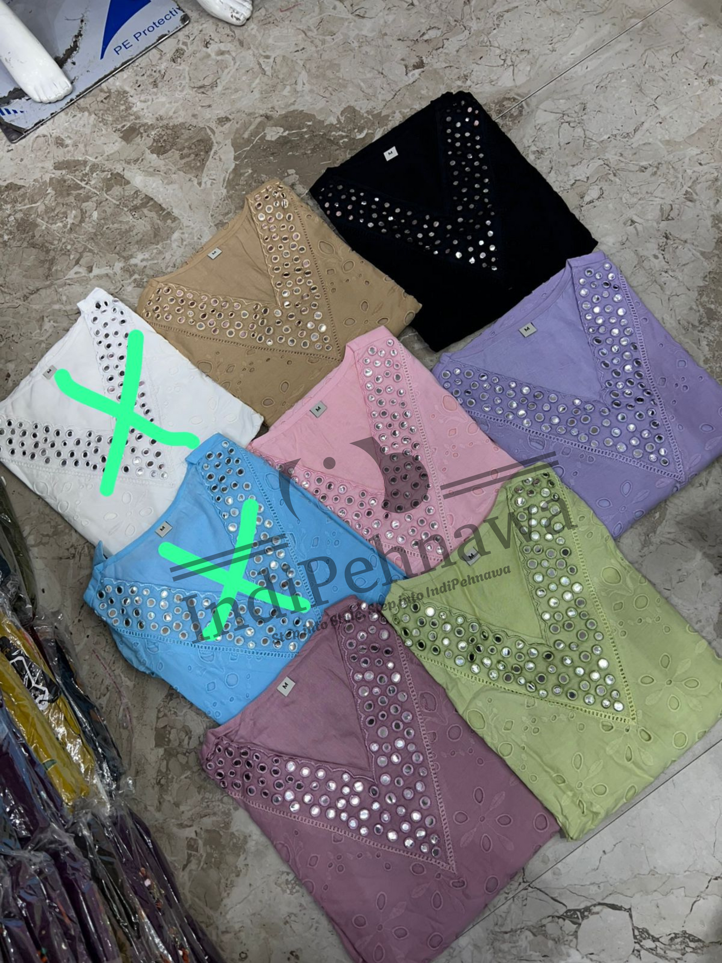 SHIFLY CORDSET IN PURE COTTON- BY INDIPEHNAWA