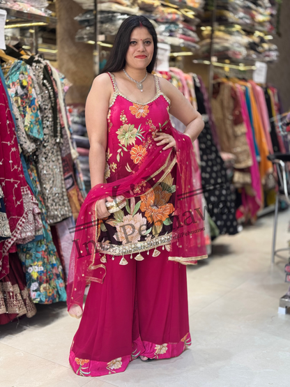 Grand Tilla & Zircon Work Suit – Luxe Ethnic Wear by Indipehnawa