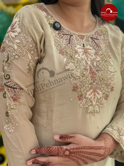 PREMIUM IVORY SPECIAL CHINON SHRARA BY INDIPEHNAWA