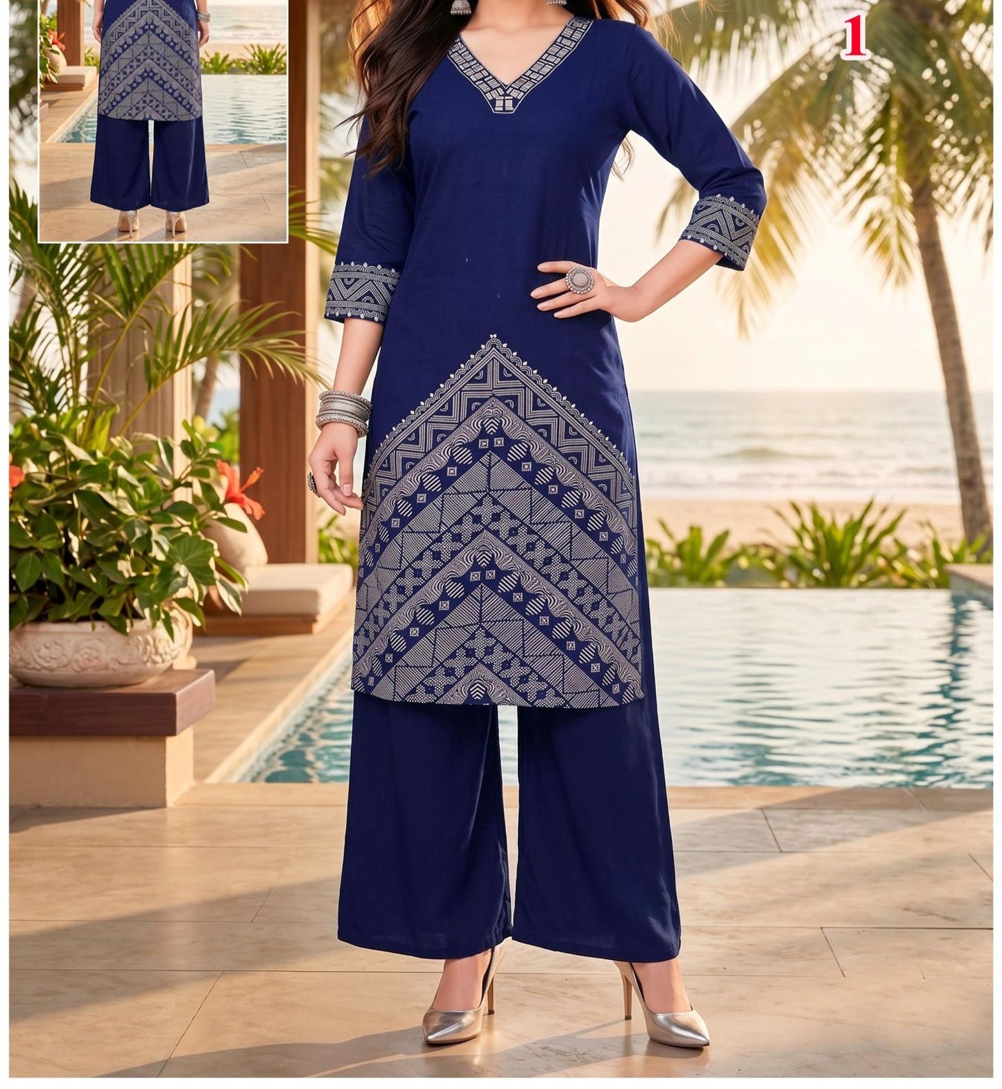 PURE COTTON NECK ORIGNAL WORK CORDSET