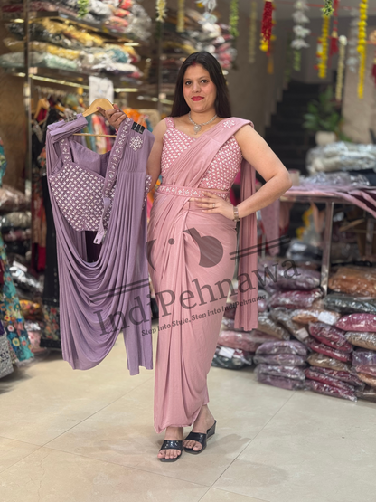 Opulent Elegance: Cutdana Embellished Saree