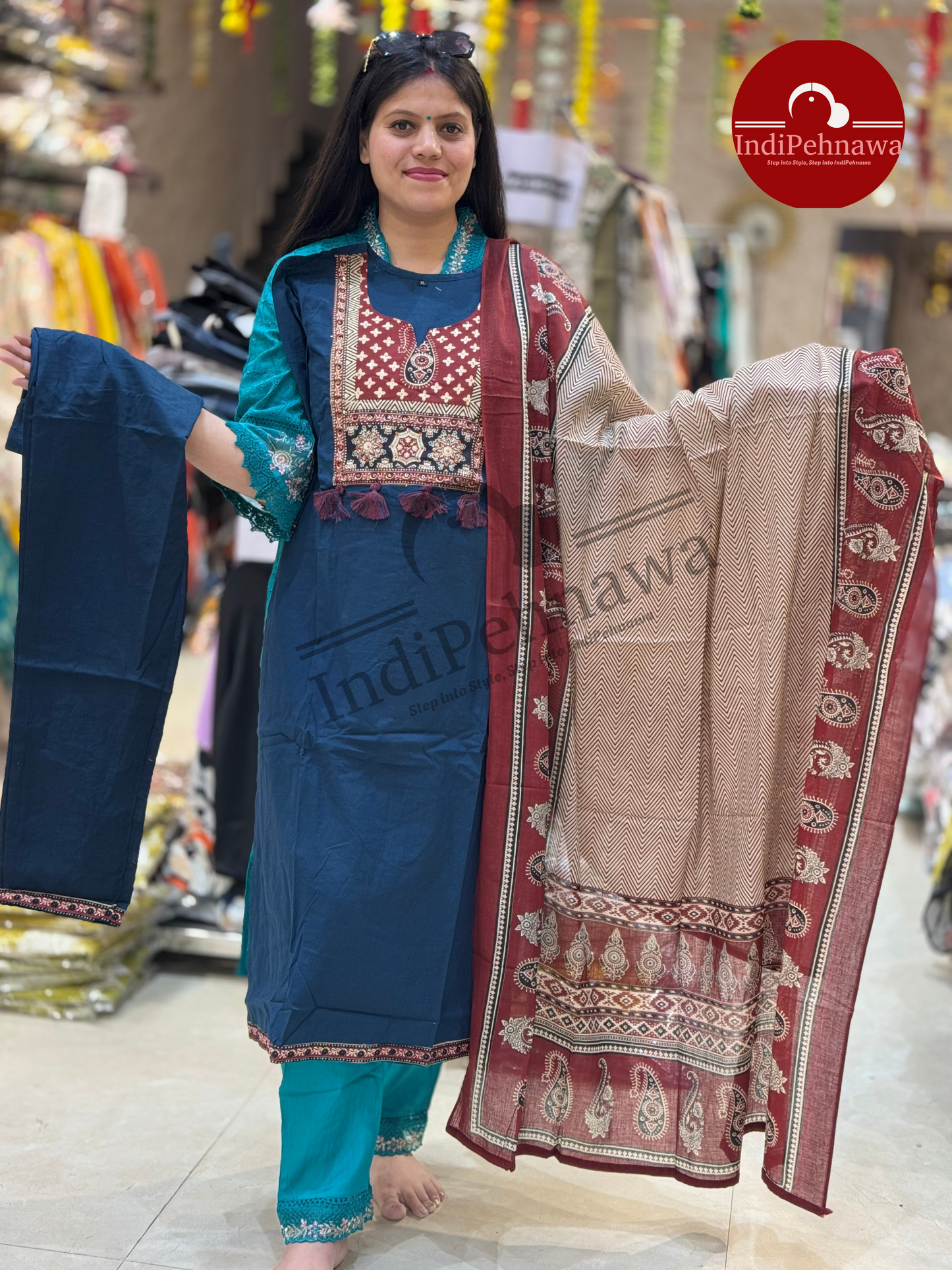 Printed Suit for Casual / Office & Festive Wear