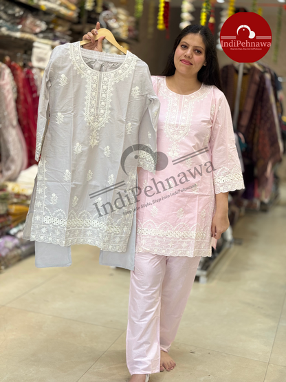 SUMMARY SCHIFFLI CORDSET