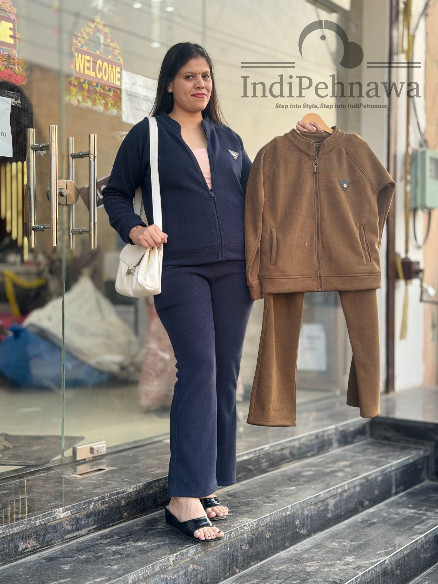 Luxury Cotrise Branded Track Suit for Effortless Sporty Chic