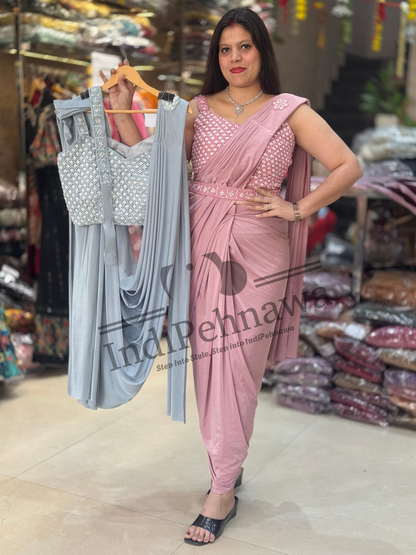 Opulent Elegance: Cutdana Embellished Saree