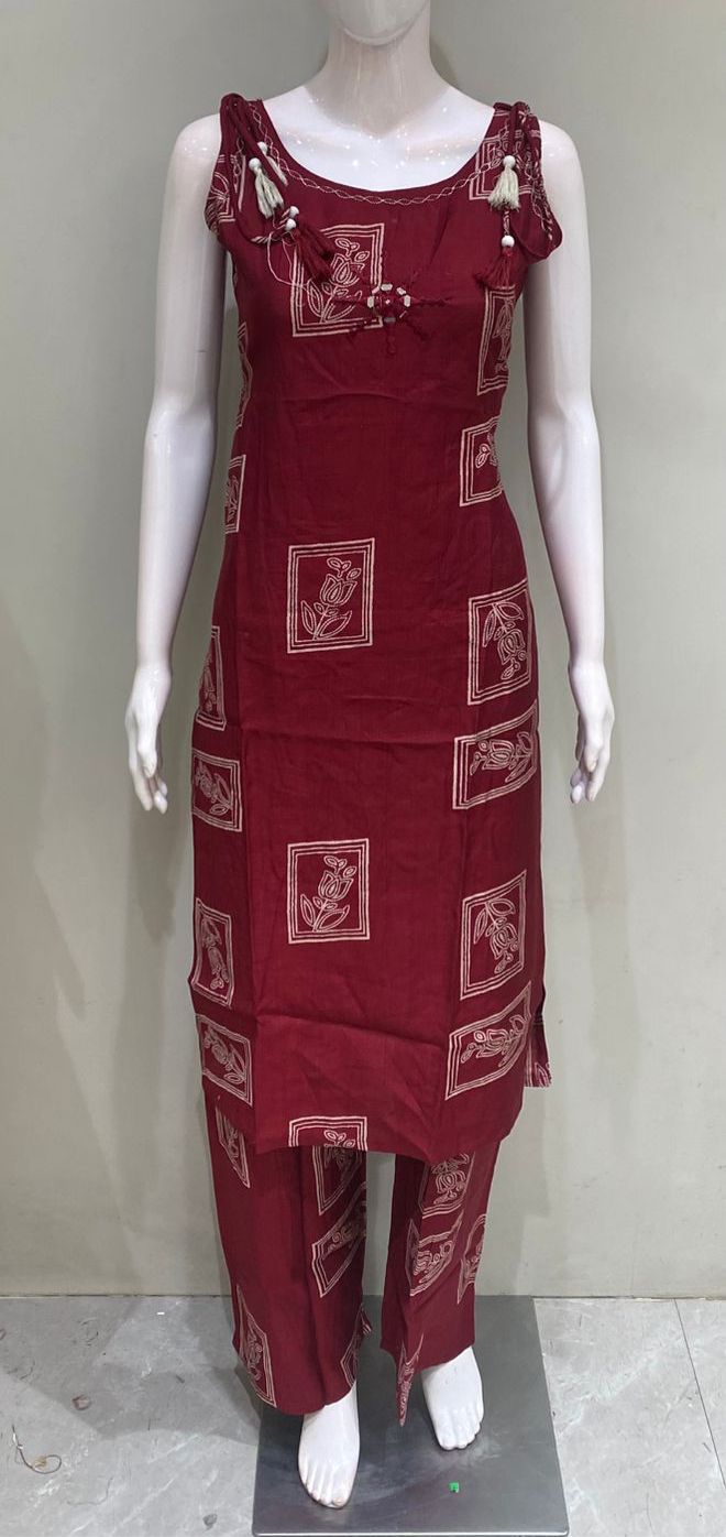 PURE COTTON SLEEV DESIGN CORDSET