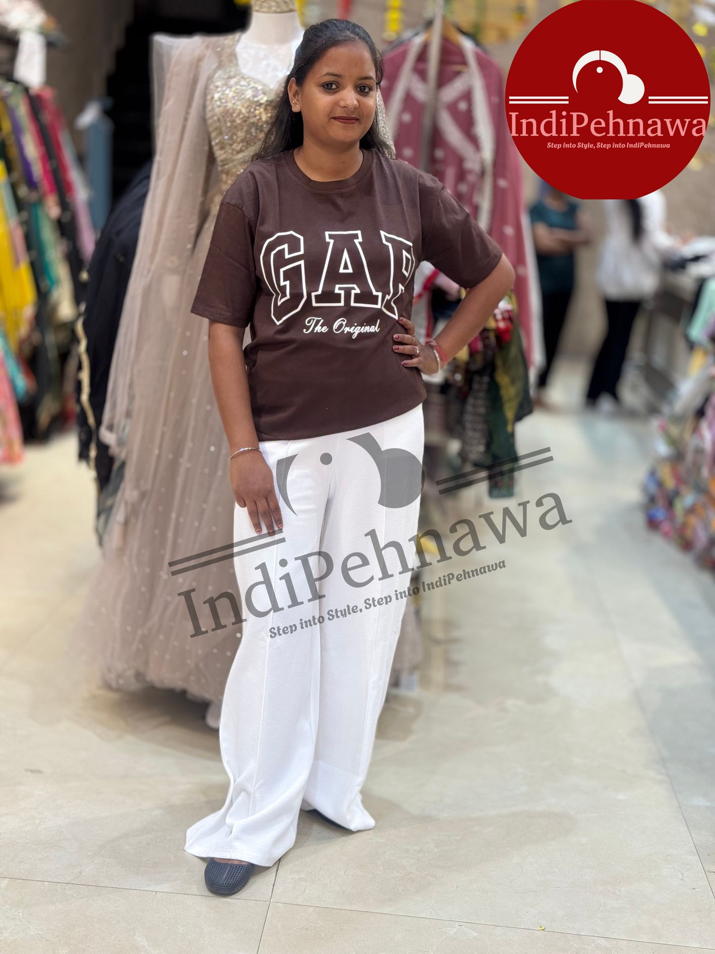 T-SHIRT AND BELLBOTTOM COMBO SUMMER FRIENDLY