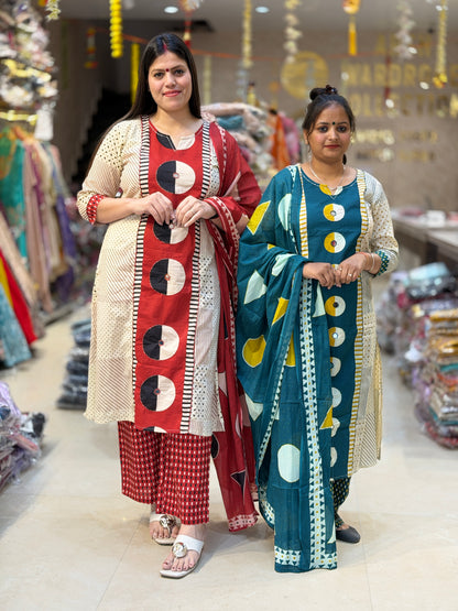 PURE COTTON BEAUTIFUL PRINTED SUIT
