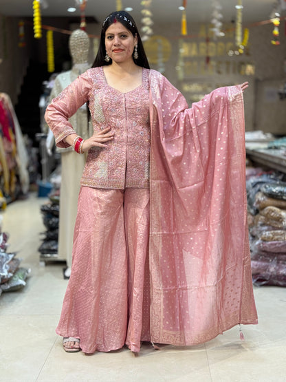 PARTY WEAR FUL TILLA WORK BROKET JAFFA