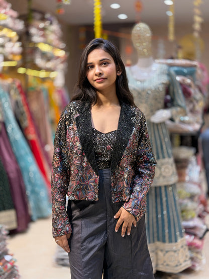 PARTY WEAR 3PC BLAZER DRESS