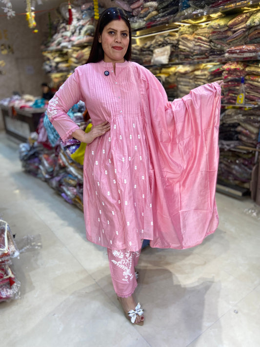 PURE COTTON BEAUTIFUL ANARKALI