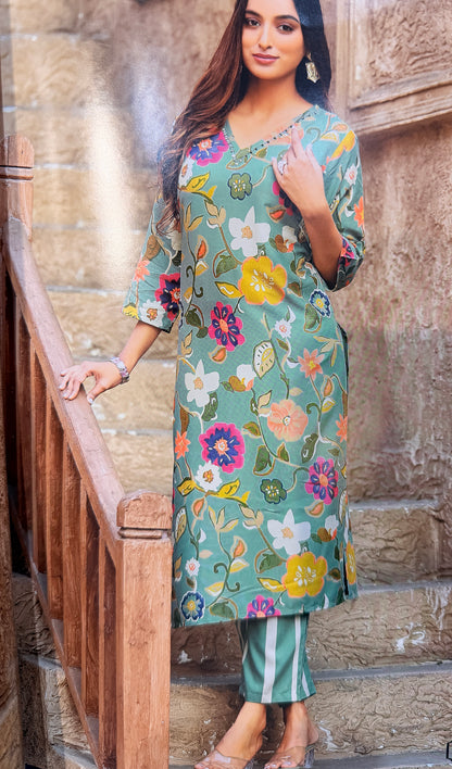 PURE COTTON DESGNER VIRAL CORDSET