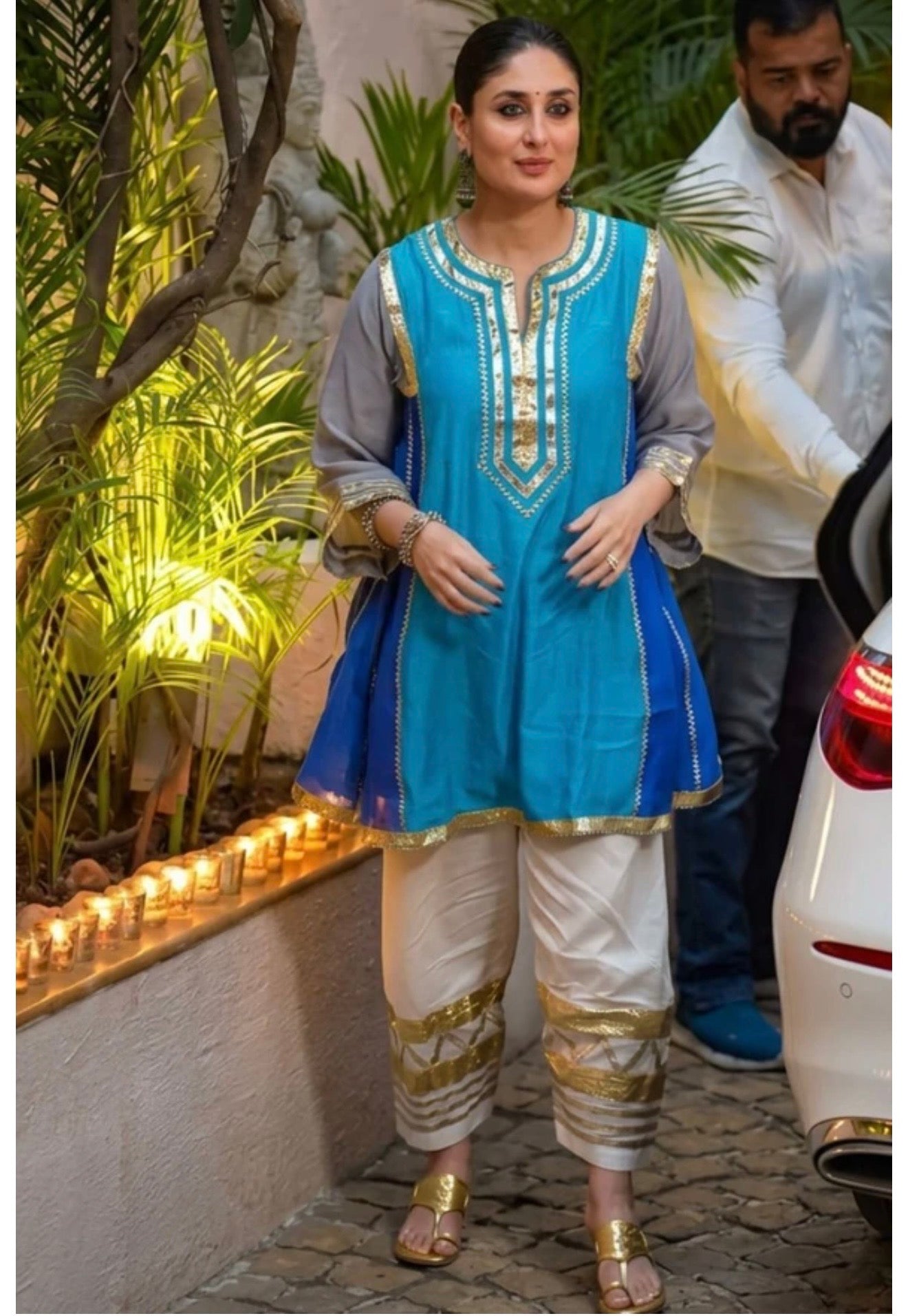 KAREENA DESIGN PURE WITH COTON LINING CORDSET