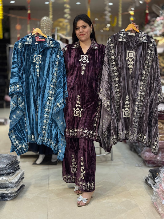 BEAUTIFUL DESIGNER PREMIUM VELVET KAFTAN