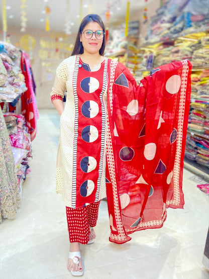PURE COTTON BEAUTIFUL PRINTED SUIT