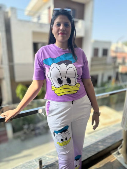 Donald Duck Print Cordset