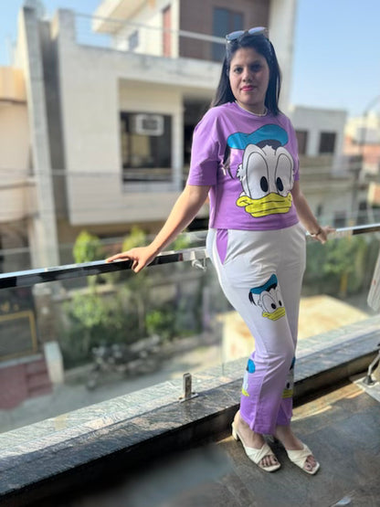 Donald Duck Print Cordset