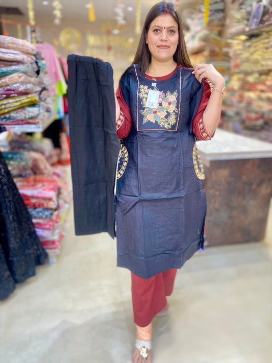 PURE DABU COTTON WITH POKET CORDSET
