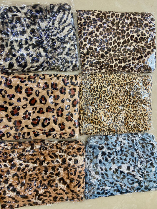 TIGER PRINT MALAI COTTON PANT