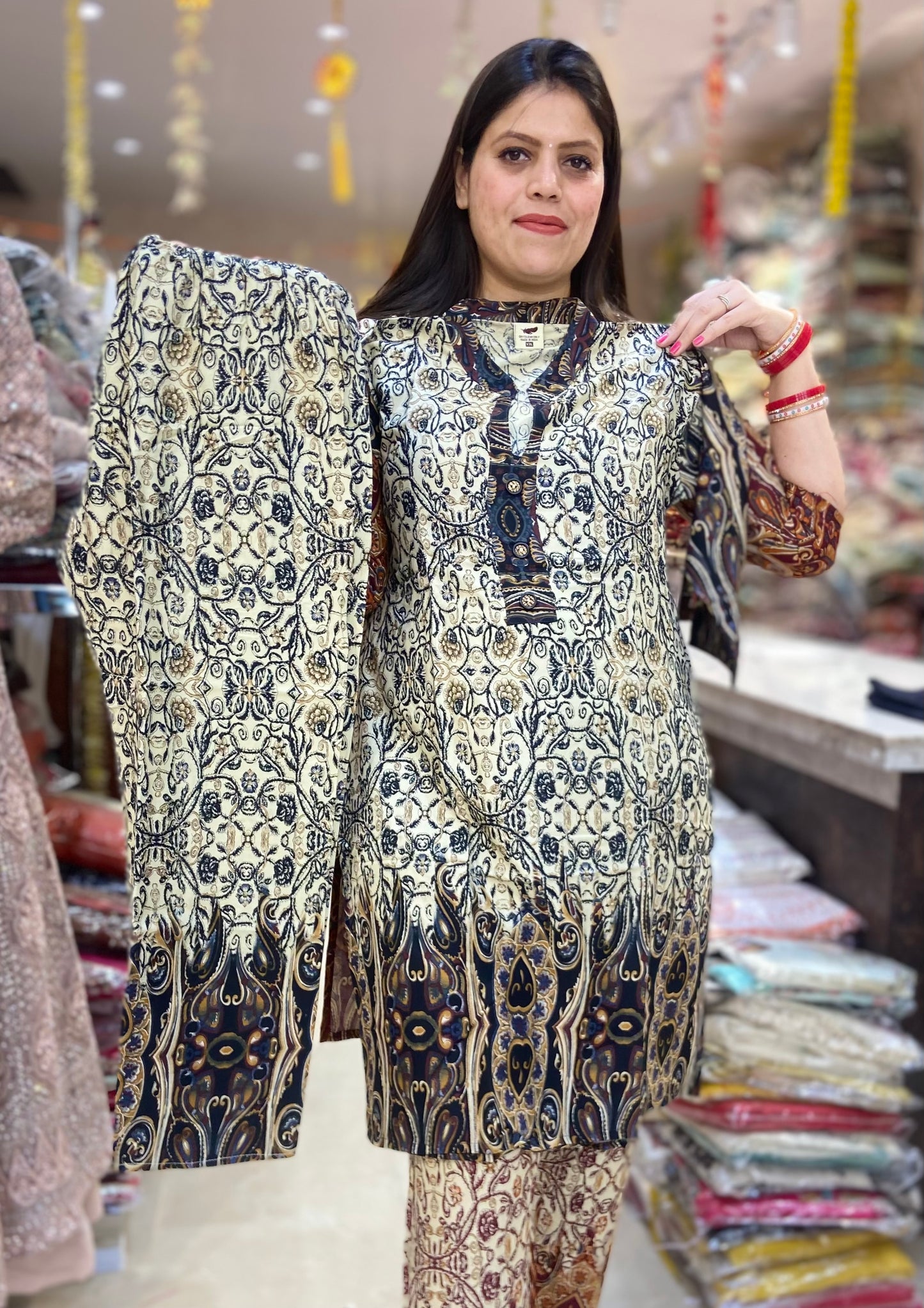 PURE COTTON BEAUTIFUL DESIGN CORDSET(RK NO-1)