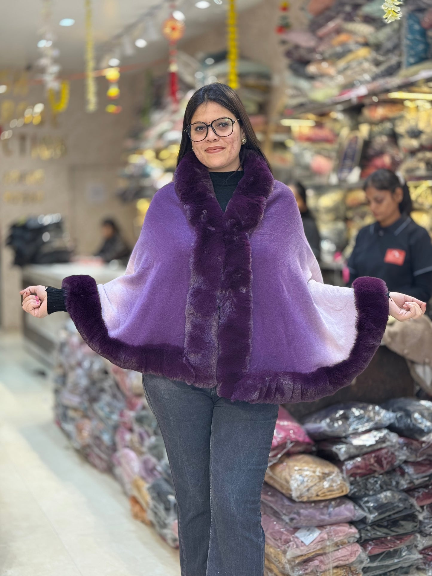 PREMIUM RABBIT WOOL SHAWL