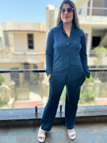 PLAIN CRUSHED COTTON CORD SET (CORD 007)