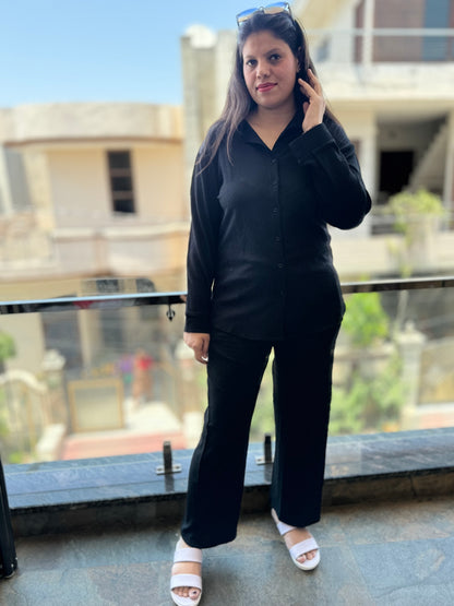 PLAIN CRUSHED COTTON CORD SET (CORD 007)