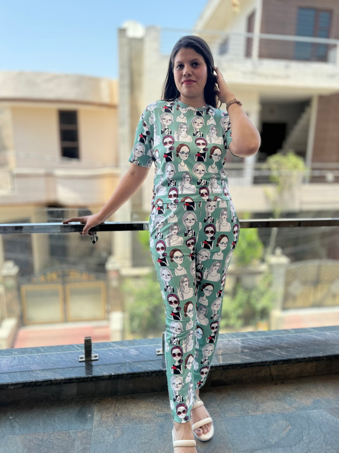 Doll Printed Cordset