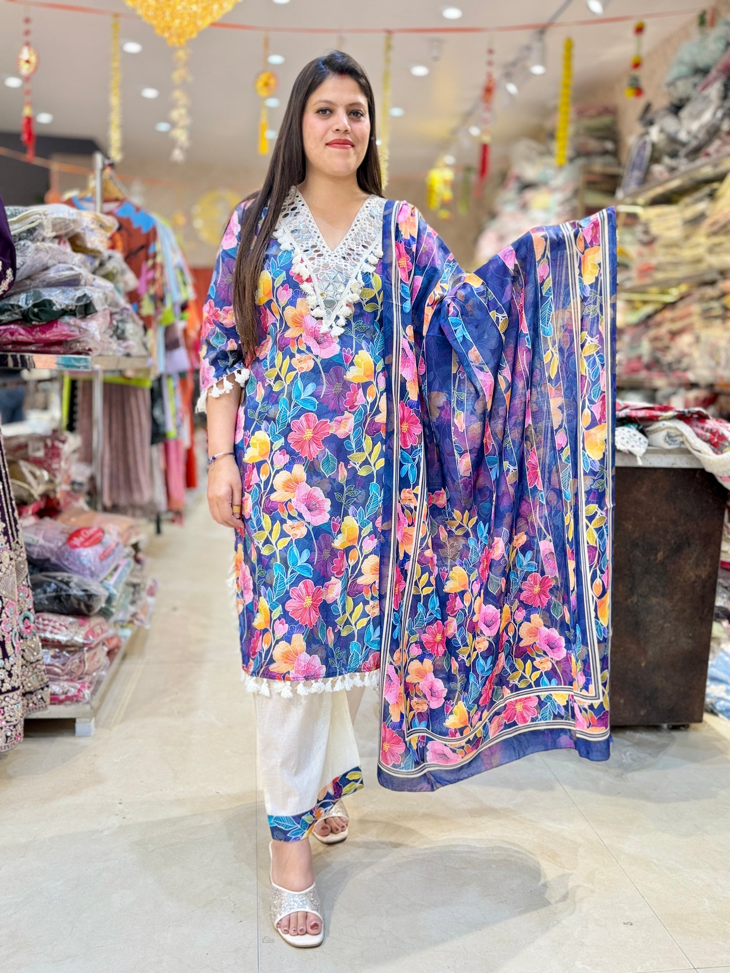 PURE COTTON PAKISTANI DESIGNER SUIT