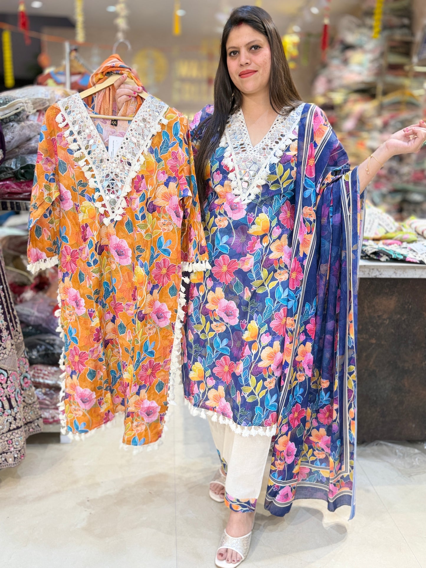 PURE COTTON PAKISTANI DESIGNER SUIT